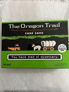 The Oregon Trail Card Game by Pressman - Green Edition